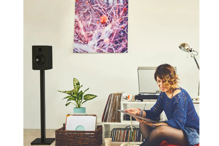 Kanto ST34 34" Universal Bookshelf Speaker Floor Stand (Pair)