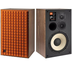 JBL L100 CLASSIC MKII 3-WAY BOOKSHELF LOUDSPEAKER (PAIR), Orange