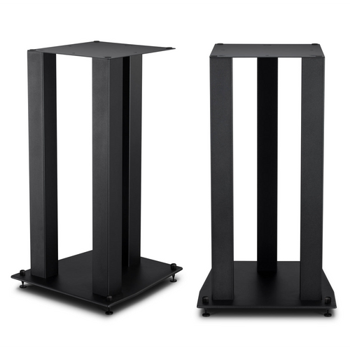 MOBILE FIDELITY SOURCEPOINT 8 SPEAKER STANDS (PAIR) | VINYL SOUND Exclusively designed for Mobile Fidelity SourcePoint 8 bookshelf loudspeakers, these 22-inch-tall steel stands raise your speakers to the ideal listening height and provide vibration-resistant support. The three-pole design can also be filled for extra stability.