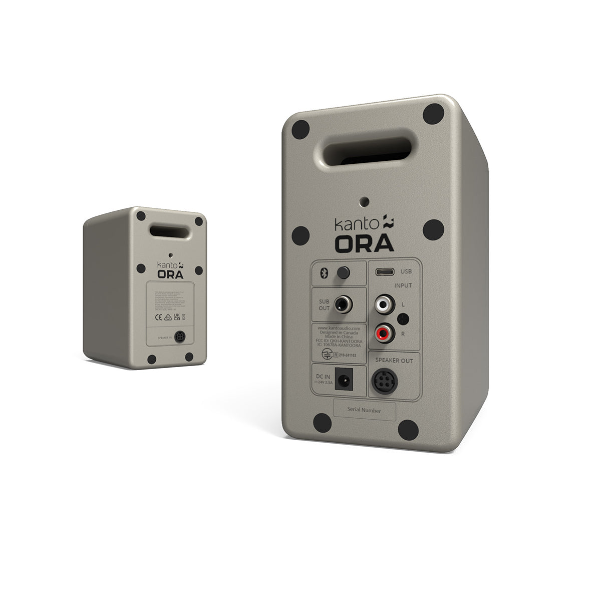 Kanto ORA 100W Powered Reference Desktop Speakers with Bluetooth