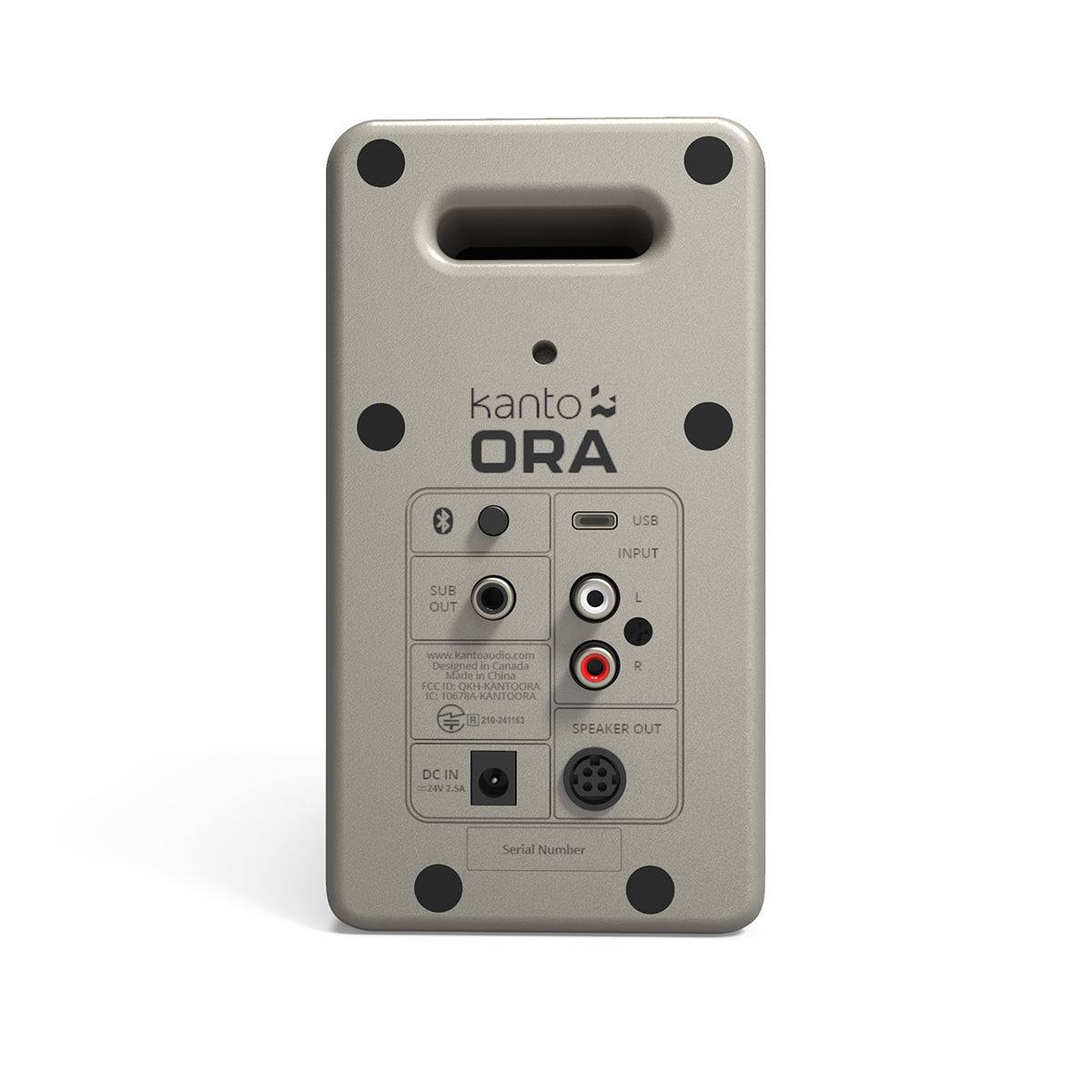 Kanto ORA 100W Powered Reference Desktop Speakers with Bluetooth