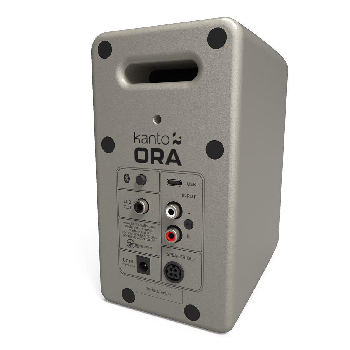 Kanto ORA 100W Powered Reference Desktop Speakers with Bluetooth