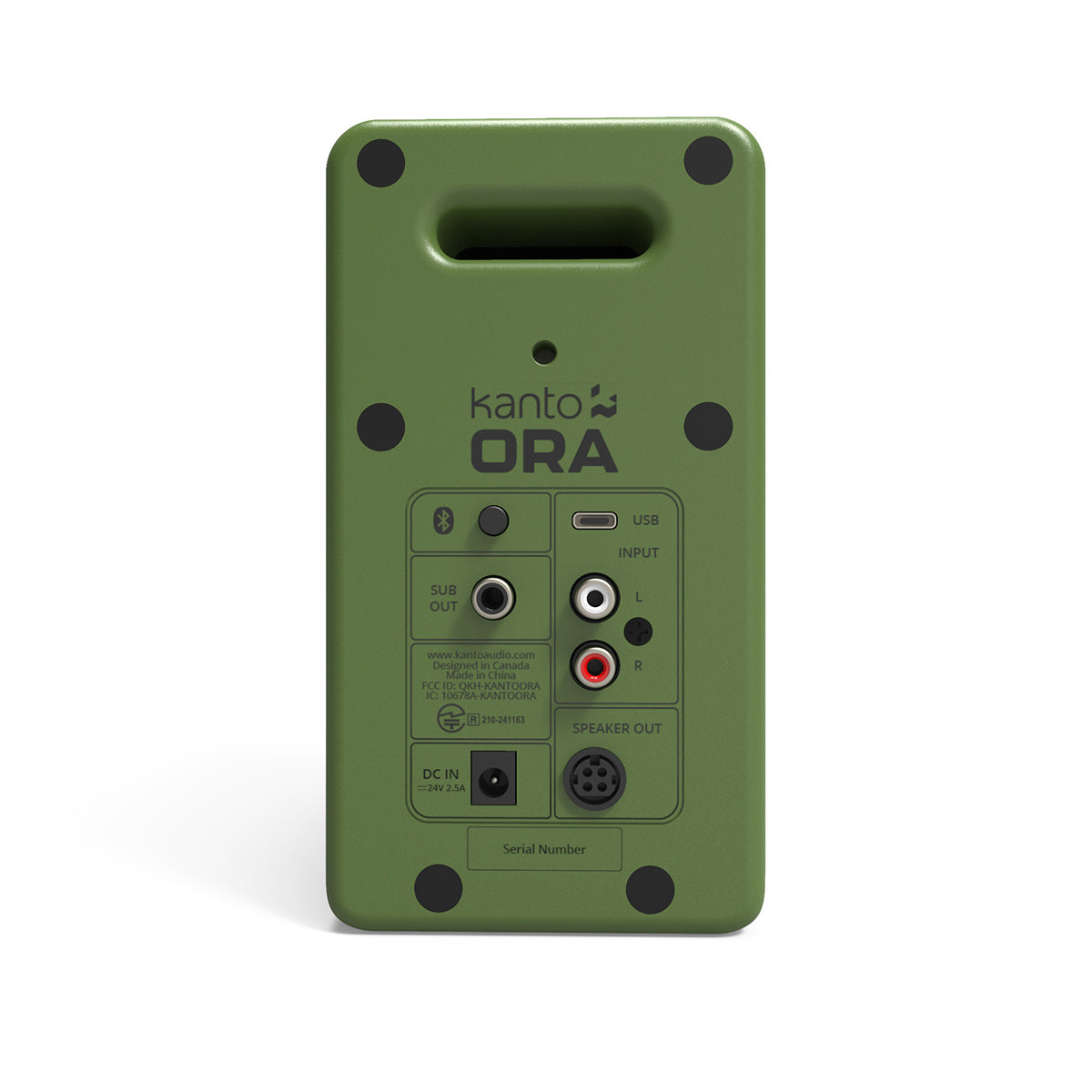 Kanto ORA 100W Powered Reference Desktop Speakers with Bluetooth