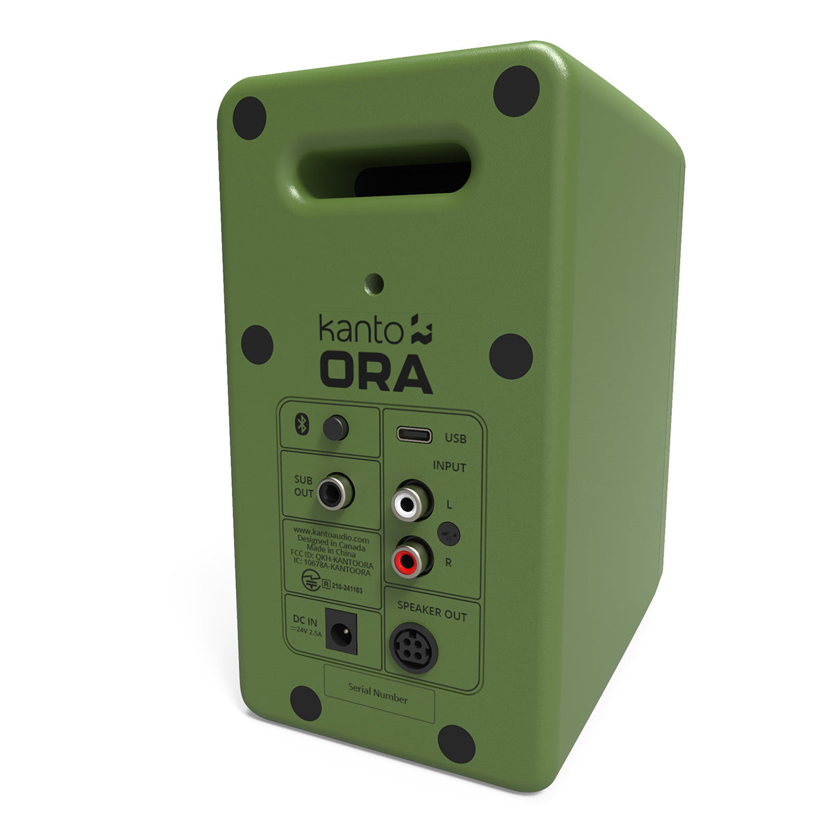 Kanto ORA 100W Powered Reference Desktop Speakers with Bluetooth