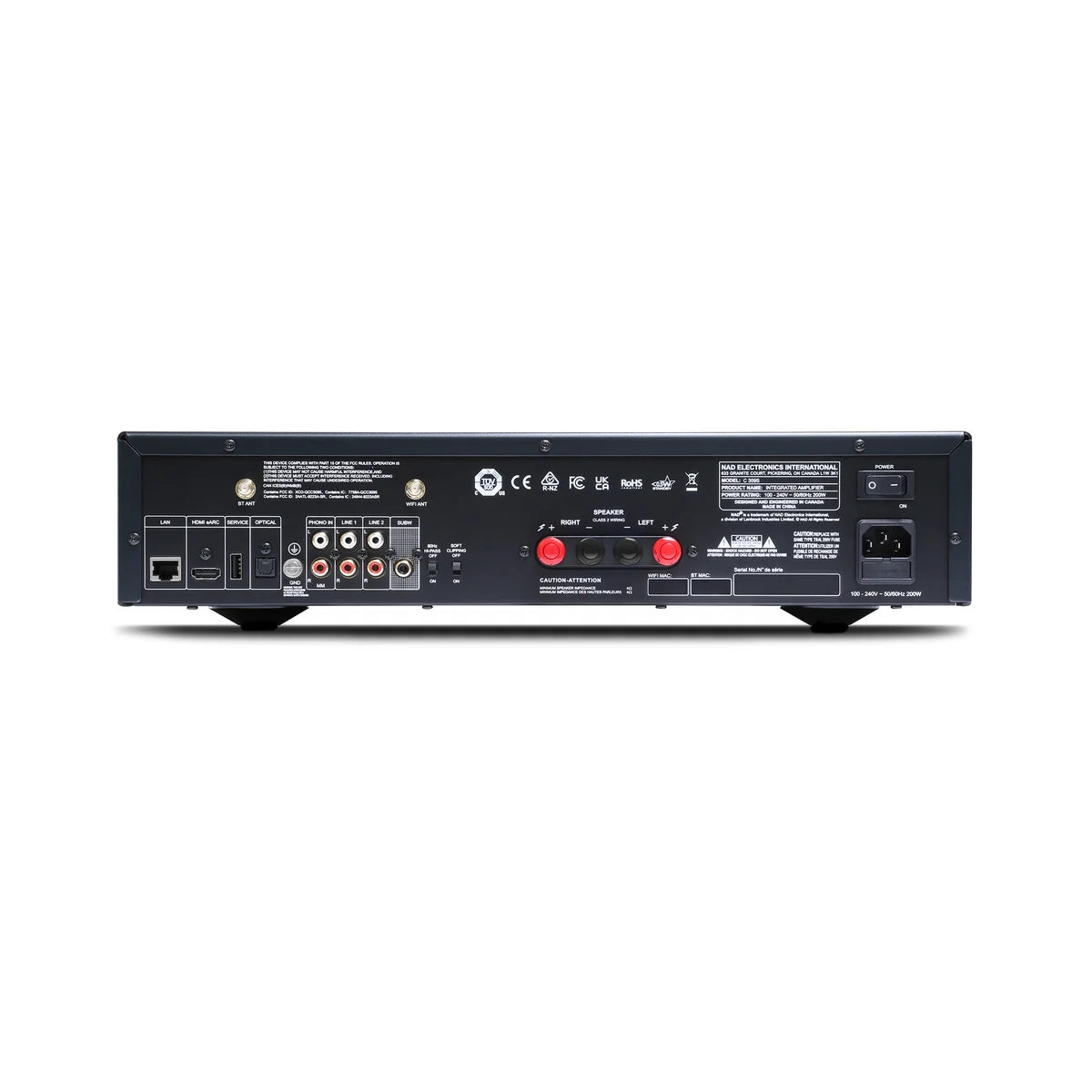 NAD C 359S Integrated Amplifier with BluOS