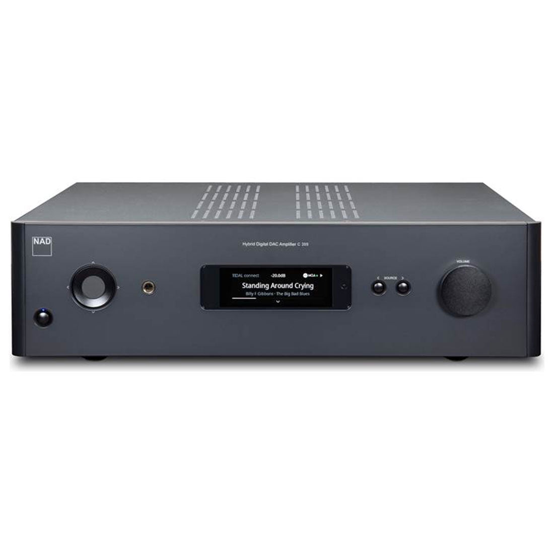 The C 399 HybridDigital DAC Amplifier takes NAD’s commitment to lasting value and sonic excellence to a whole new level. Best price on all NAD Electronics High Performance Hi-Fi and Home Theatre at Vinyl Sound, music and hi-fi apps including AV receivers, Music Streamers, Turntables, Amplifiers models C 399 - C 700 - M10 V2 - C 316BEE V2 - C 368 - D 3045.