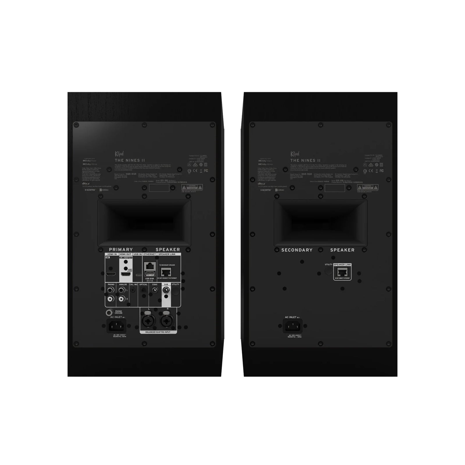 Klipsch The Nines II Powered Speakers (Pair)