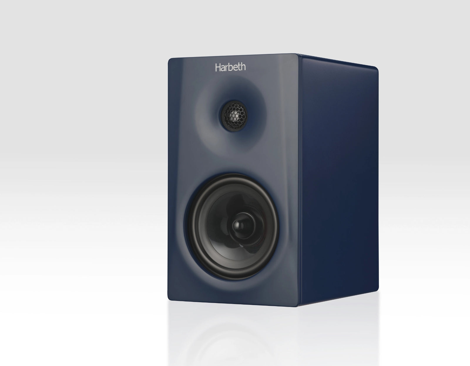 Harbeth NLE-1 compact bookshelf DSP speakers