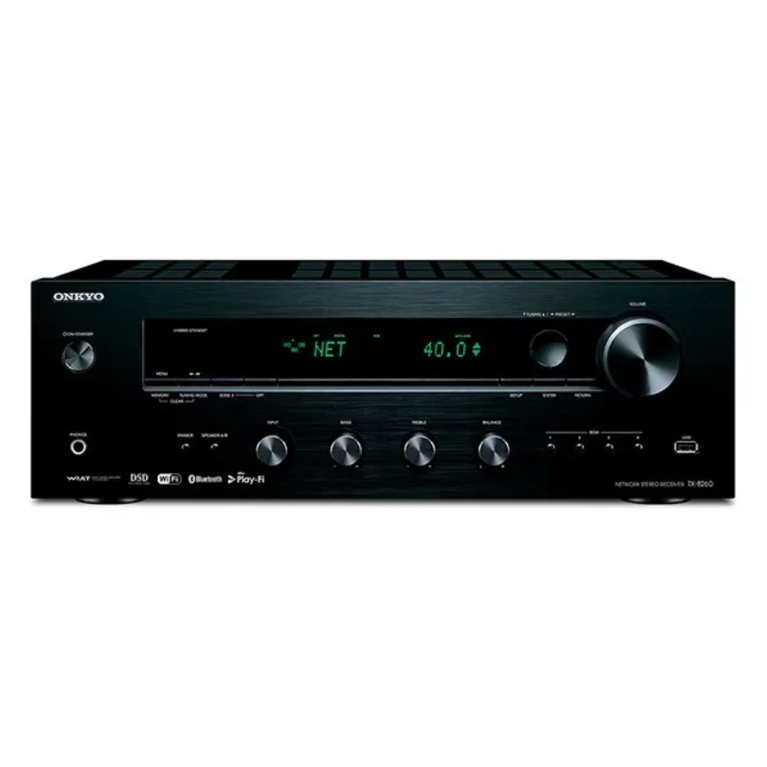 Onkyo TX-8260 Network Stereo Receiver with Wi-Fi and Bluetooth