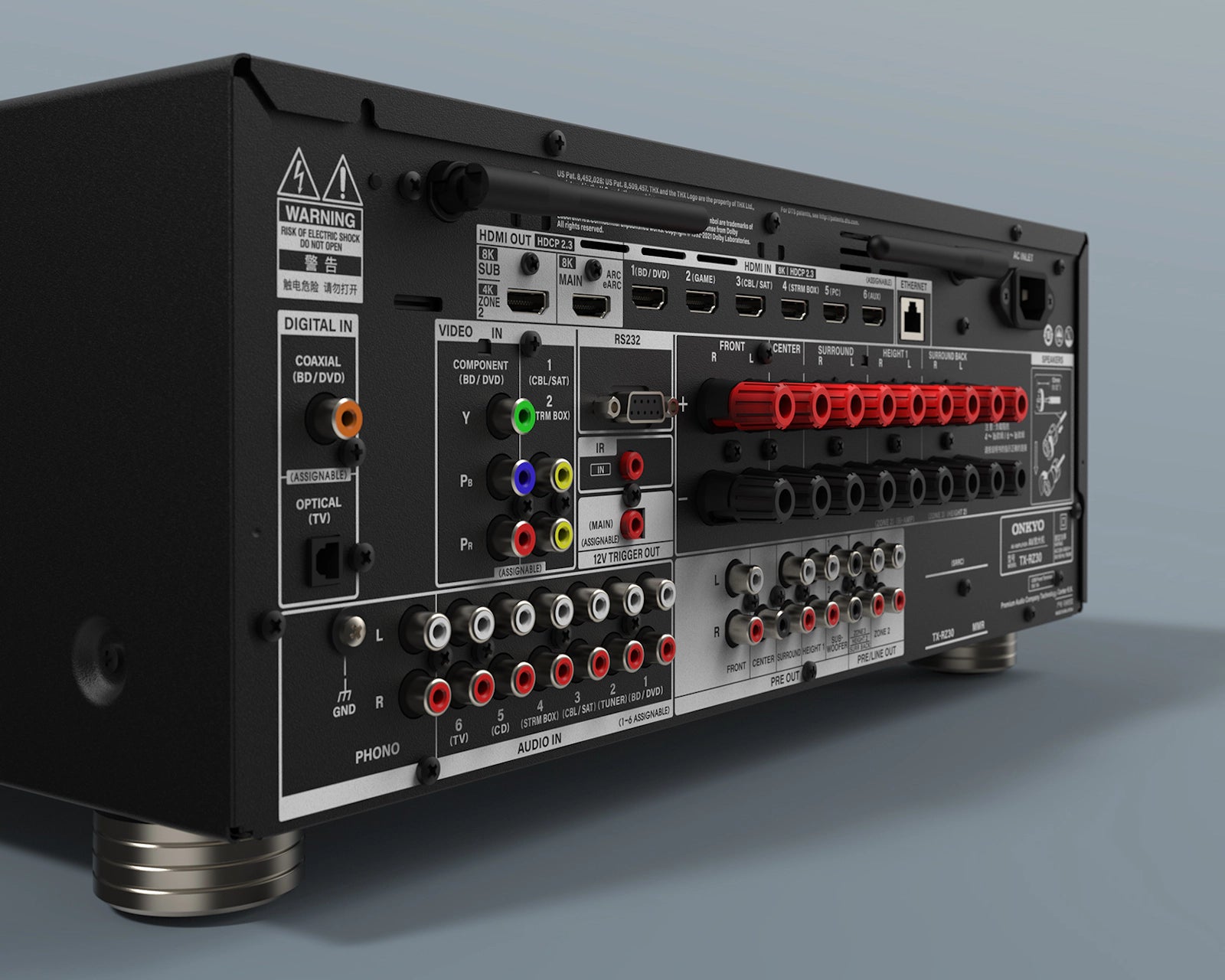 Onkyo TX-RZ30 9.2-Channel AV Receiver