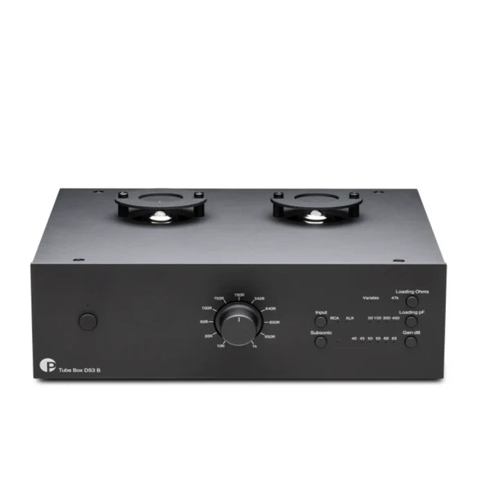 PRO-JECT BOX DS3B PHONO PREAMP | VINYL SOUND True Balanced, Dual Mono & Fully Discrete Audiophile Phono Stage A New Level of Balance THE NEW PHONO BOX DS3 B At Pro-Ject, balanced connections were exclusive to our RS range of products until now. The Phono Box DS3 B model offers some of the high-end features of the Phono Box RS2 at an affordable price and trusted Pro-Ject quality.