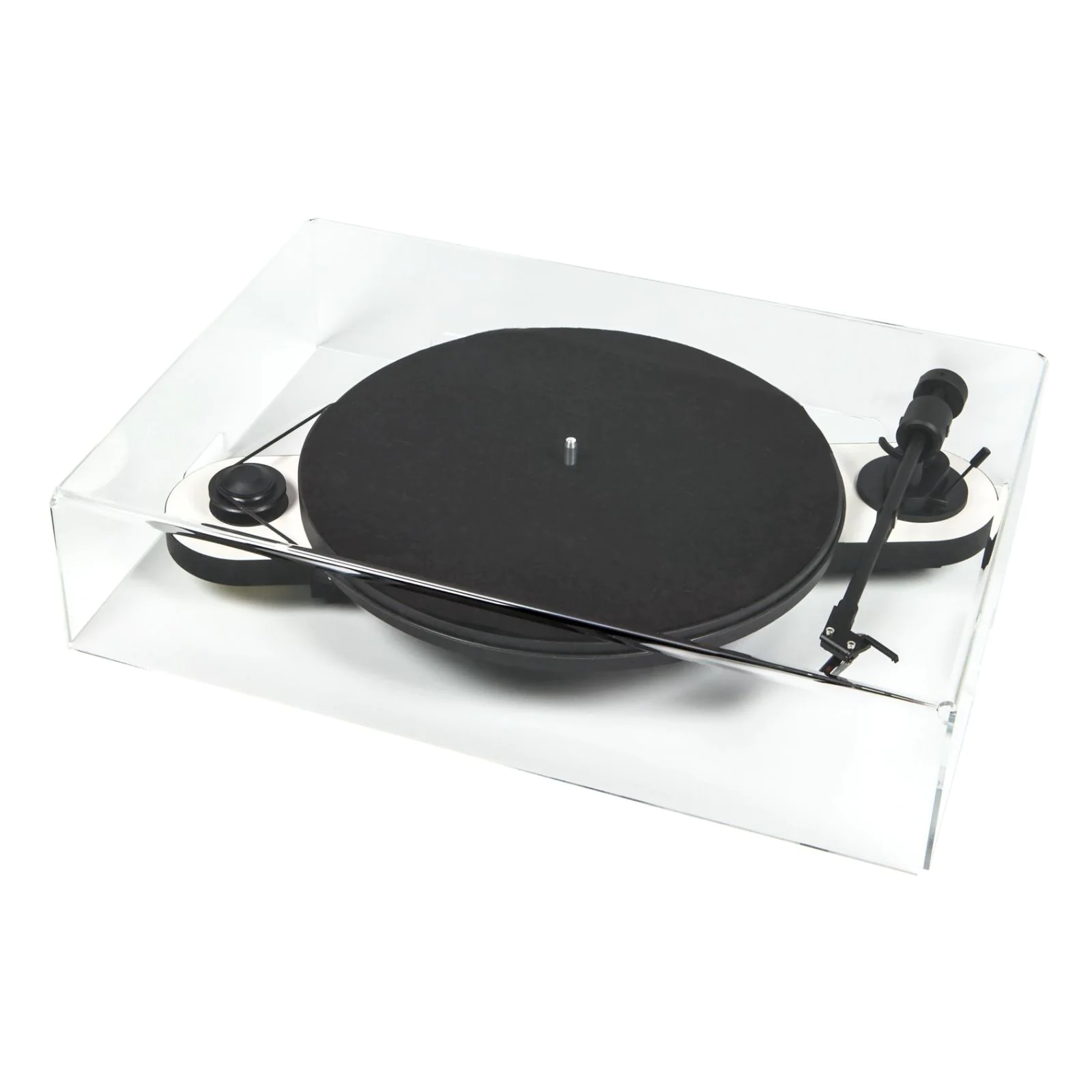 PRO-JECT COVER IT E | VINYL SOUND Dust protection cover Crystal clear acrylic cover for turntables Protects turntable and needle suitable for: Elemental Elemental Phono USB