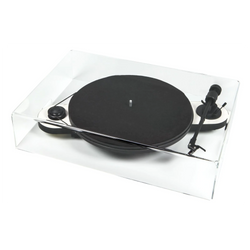 PRO-JECT COVER IT E | VINYL SOUND Dust protection cover Crystal clear acrylic cover for turntables Protects turntable and needle suitable for: Elemental Elemental Phono USB