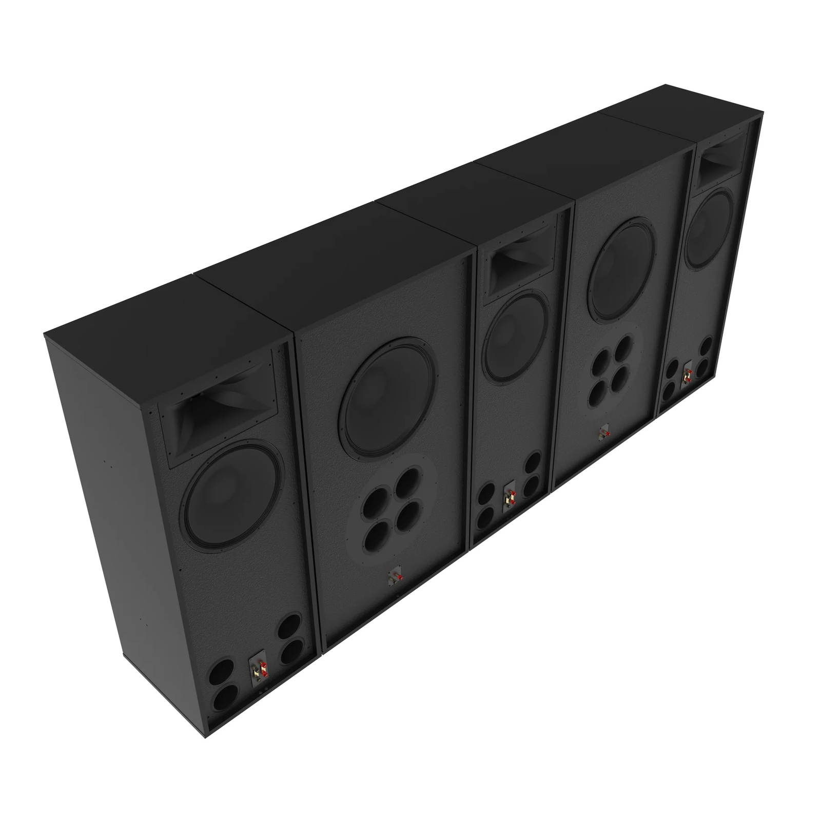 Screen Horns Klipsch Behind the Screen with Horn for Screens 122'' Speaker (Each ...