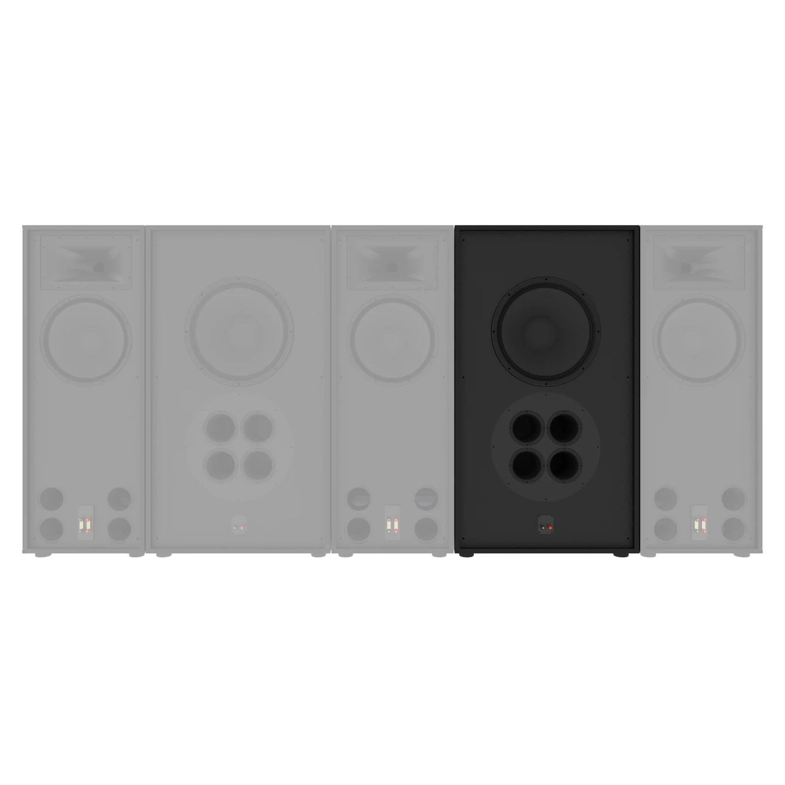 Klipsch Behind the Screen with Horn for Screens 122'' (Each)