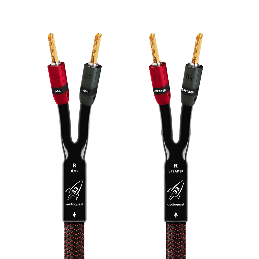 AudioQuest Rocket 33 Speaker Cables (Pair)