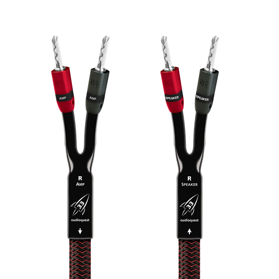 AudioQuest Rocket 33 Speaker Cables (Pair)