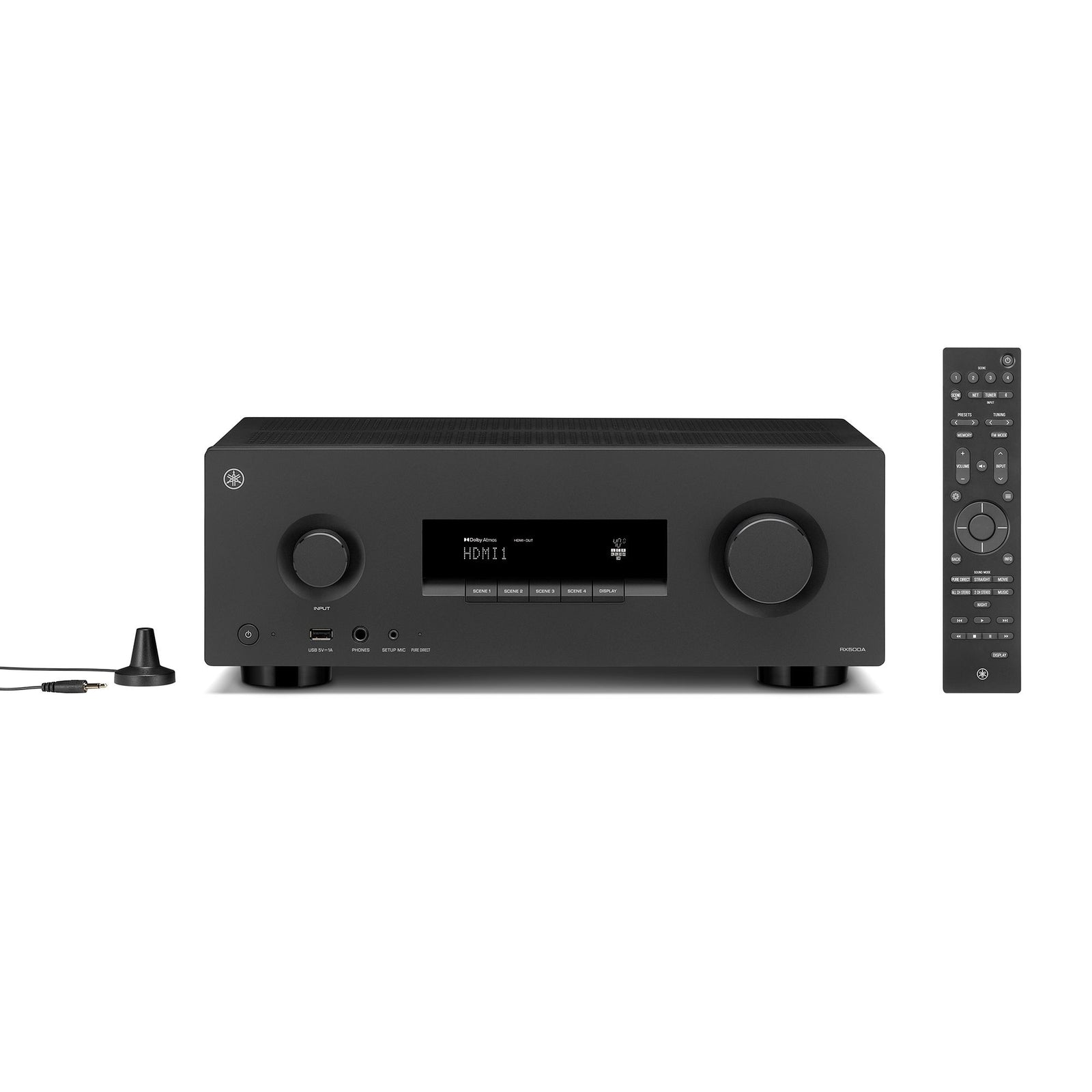 Yamaha RX500A 7.2-Channel 8K Home Theater AV Receiver