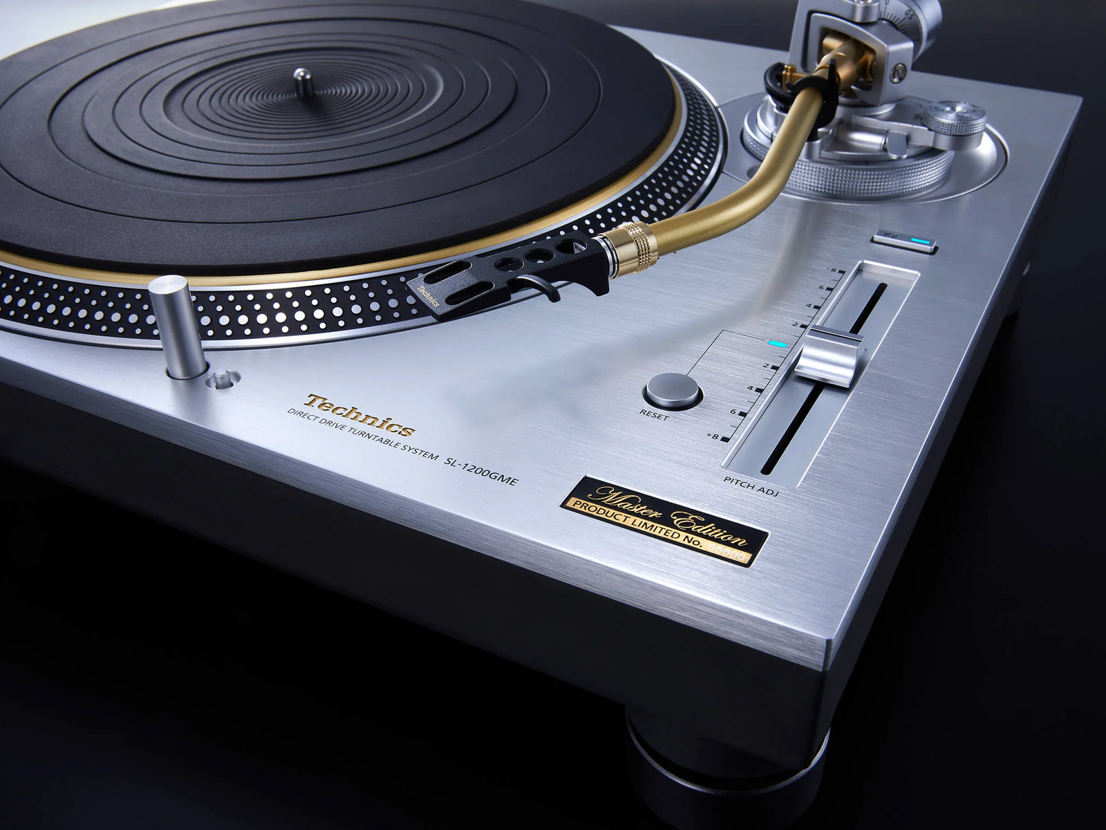 Technics Master Edition Direct Drive Turntable System - SL-1200GME - Silver