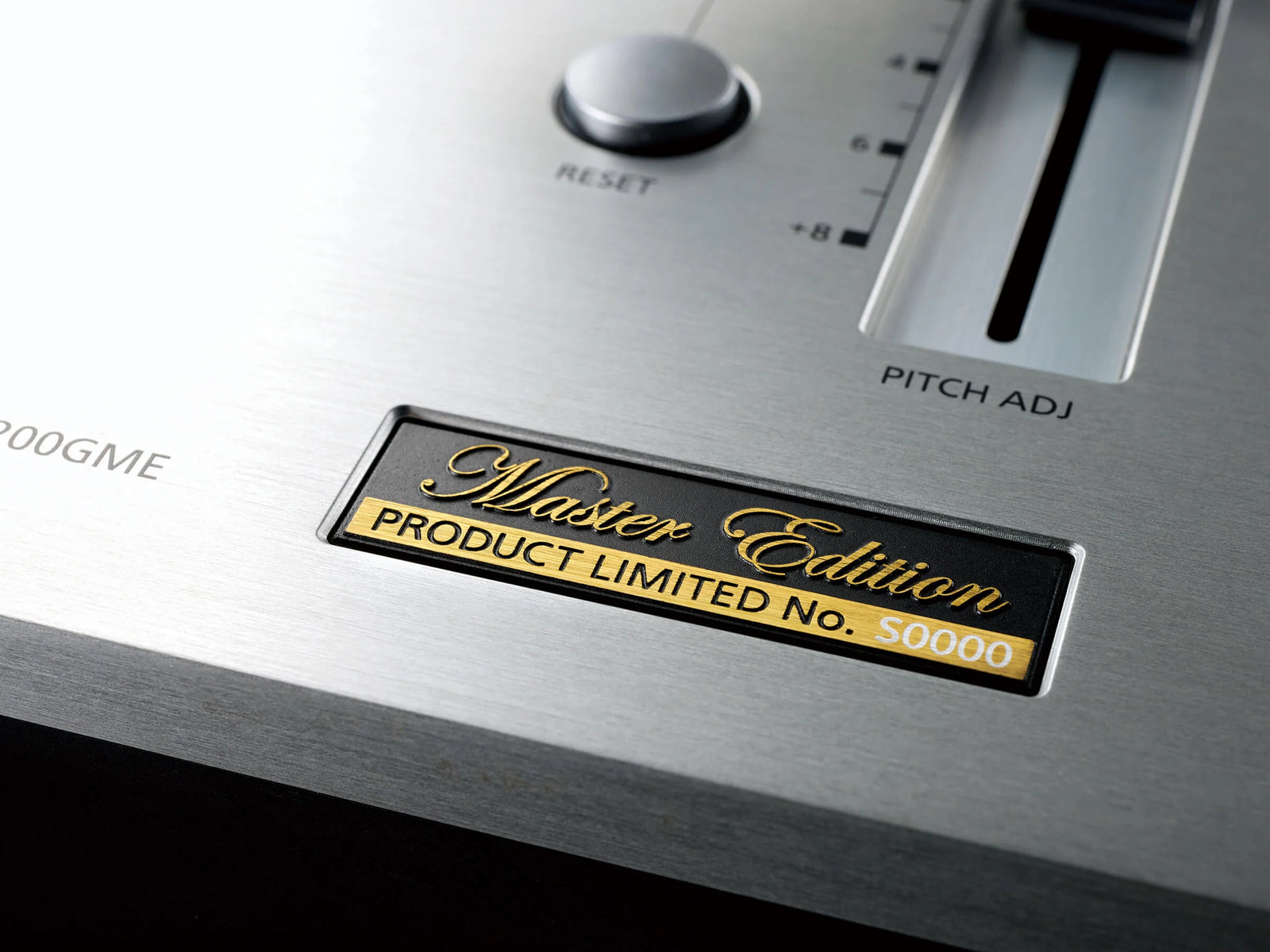 Technics Master Edition Direct Drive Turntable System - SL-1200GME - Silver