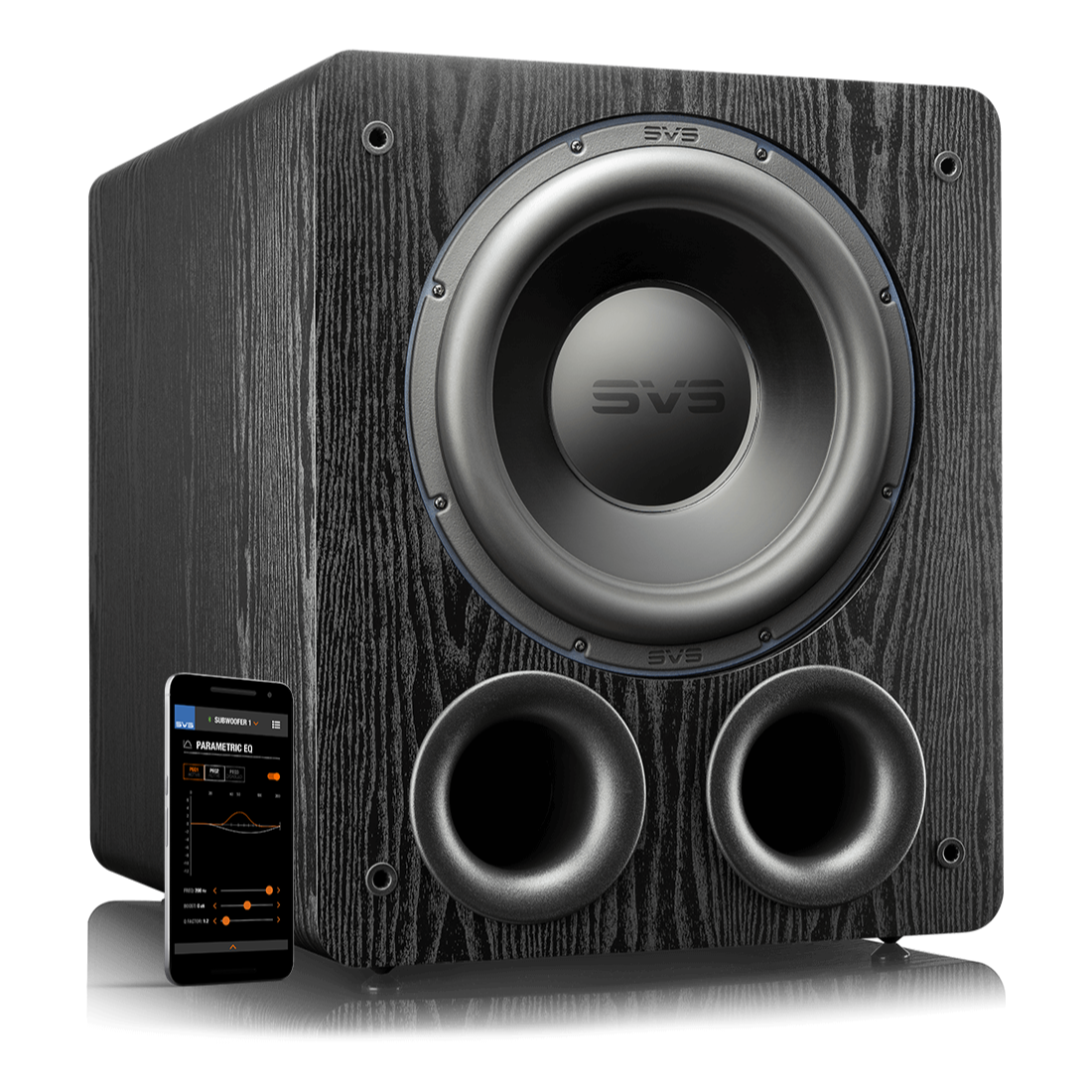Hits the ultimate sweet spot for ported subwoofers with massive output and subterranean extension that exceeds much larger and more expensive subwoofers. PB-3000 Reference Subwoofer Performance Hits New Lows. Crushing output and extreme low frequency extension down to 16Hz without sacrificing accuracy and control