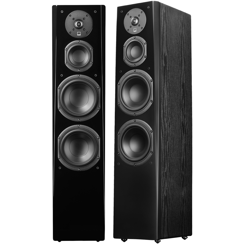 High bass hot sale tower speakers