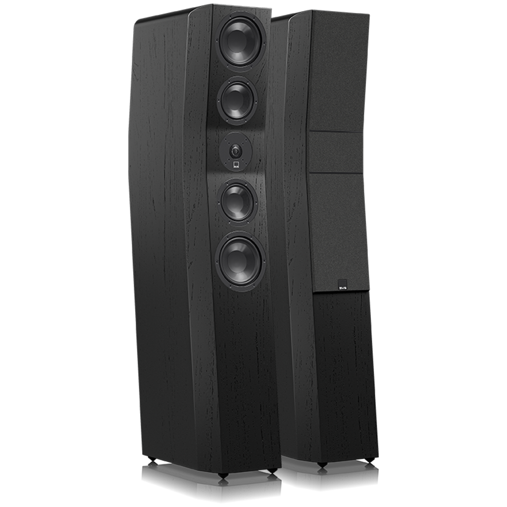 SVS SOUND ULTRA EVOLUTION TOWER | VINYL SOUND Ultra Evolution Tower Three-way tower speaker with sophisticated driver array and acoustically centered time alignment sets the standard for sonic excellence in its class and well beyond. The Culmination of Sonic Obsession. Ultra Evolution Tower represents the culmination of SVS breakthroughs in driver design