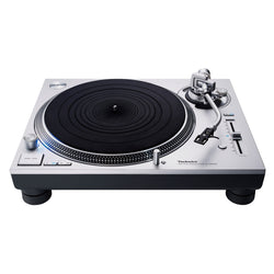 Technics SL-1200GR2 Direct-Drive Turntable System | Vinyl Sound Toronto Canada.  The New Motor-Drive System, Delta Sigma Drive applies Technics expertise in PWM signal processing. In addition to reducing high harmonics, the new drive suppresses vibrations from the motor for smoother, more accurate rotation, ensuring a rich reproduction of the music.