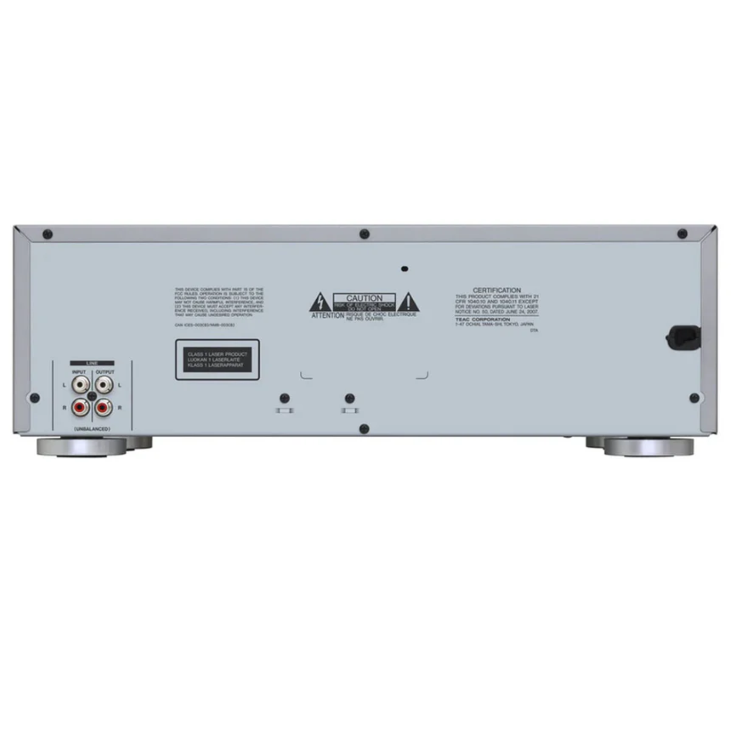 Teac AD850SEB Cassette Deck CD Player