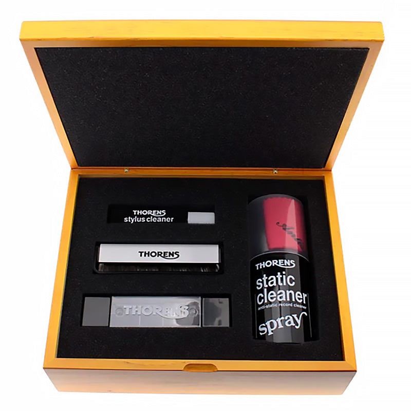Thorens Cleaning Set In Wooden Box