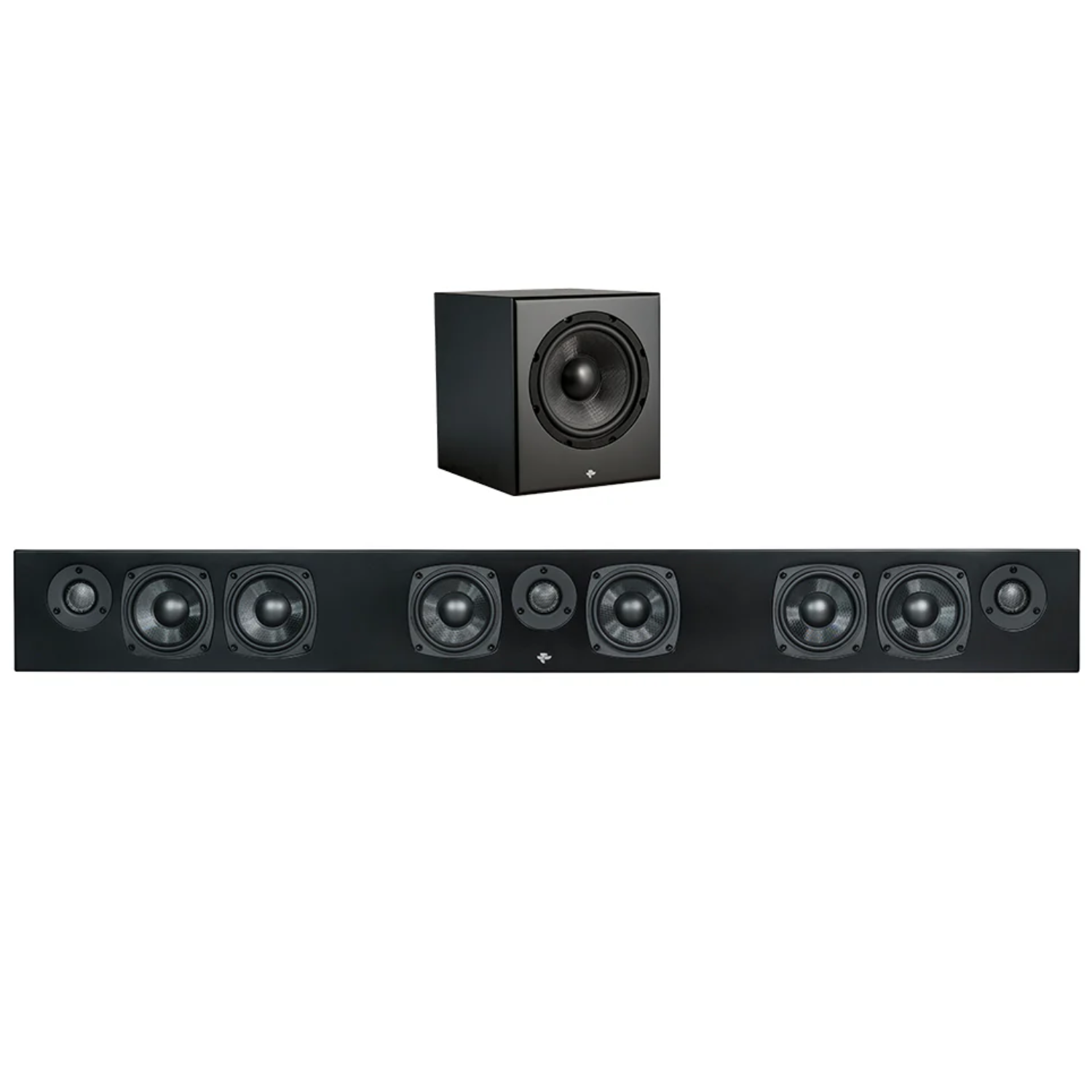 Totem KIN FORCE 3-Way Soundbar Bundle with Sub 8