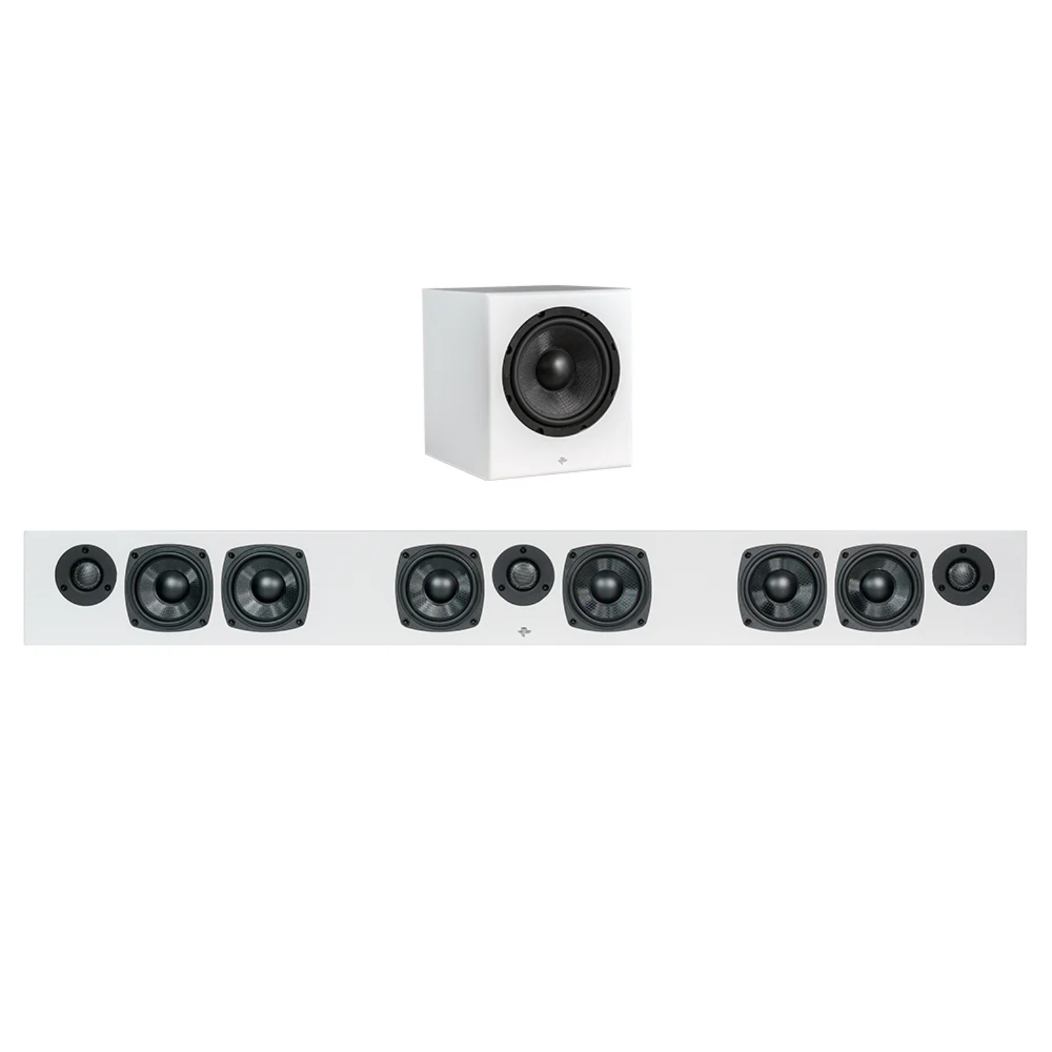 Totem KIN FORCE 3-Way Soundbar Bundle with Sub 8