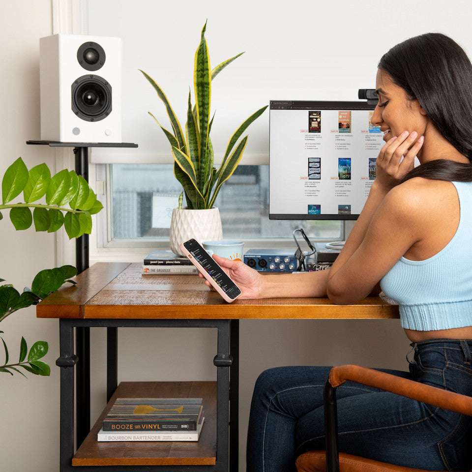 Kin Play Mini Totem KIN Play Mini V3 Powered Bookshelf Speakers (Pair) | Vinyl Sound ...