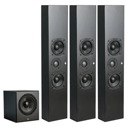 Totem KIN Solo On-Wall Speakers Bundle With Sub 8