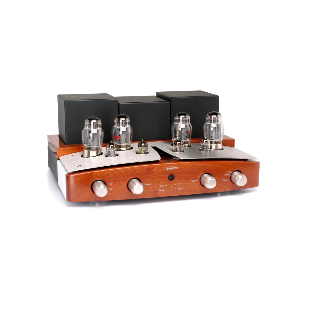 UNISON RESEARCH SINFONIA CLASS A DUAL MONO STEREO TUBE INTEGRATED VALVE  AMPLIFIER - SINGLE ENDED PARALLEL ULTRALINEAR
