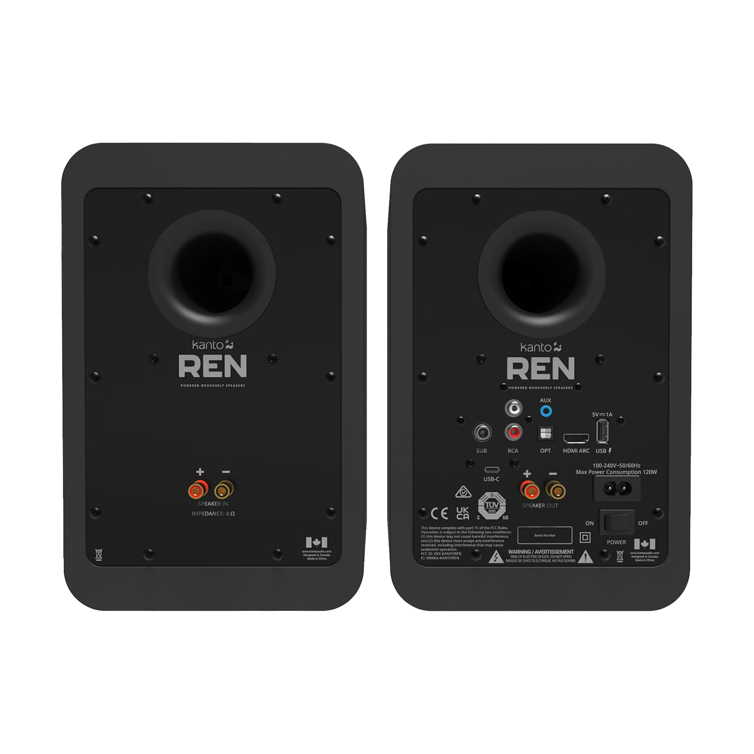 Kanto REN Powered Speaker with HDMI-ARC