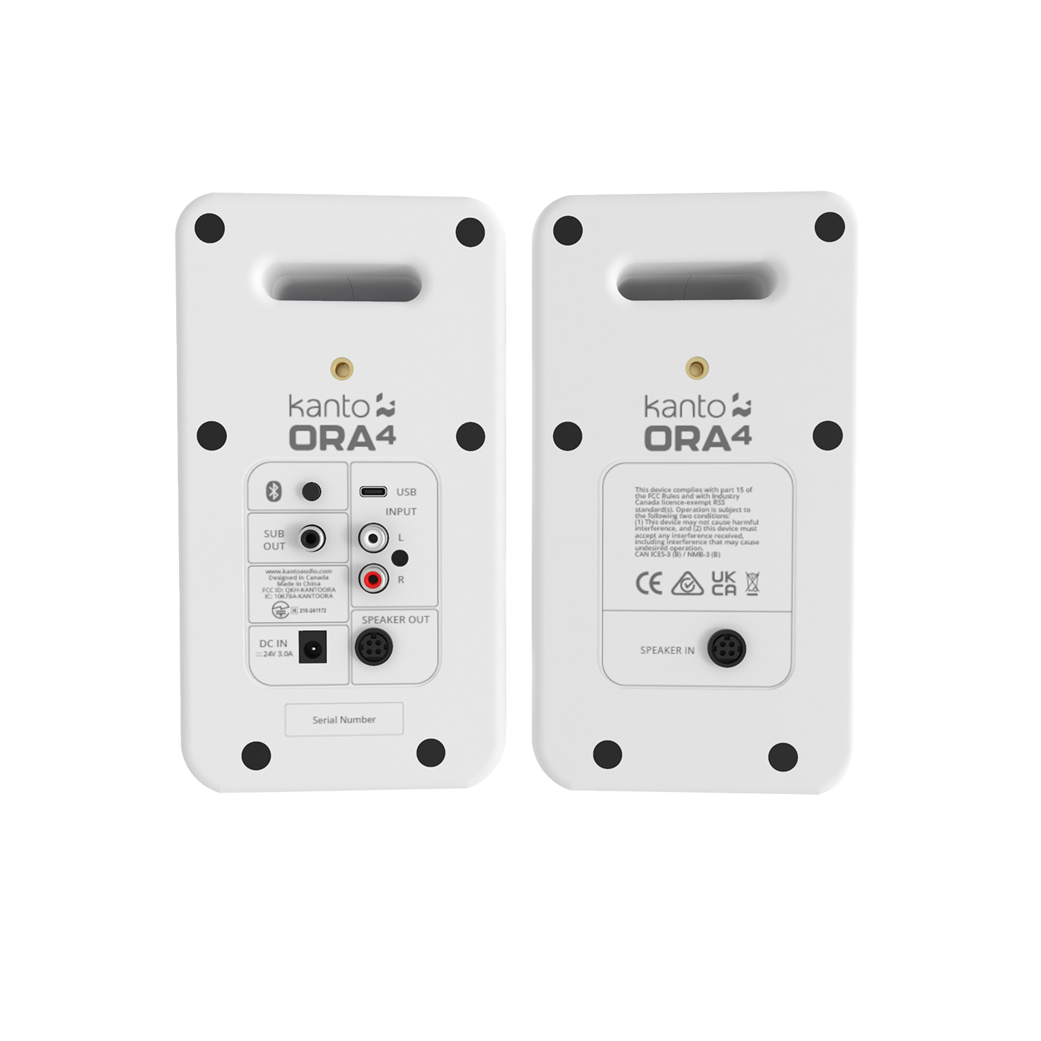 Kanto ORA4 140W Powered Reference Desktop Speakers with Bluetooth