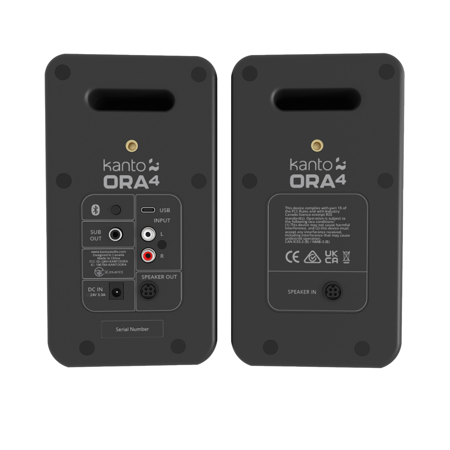 Kanto ORA4 140W Powered Reference Desktop Speakers with Bluetooth