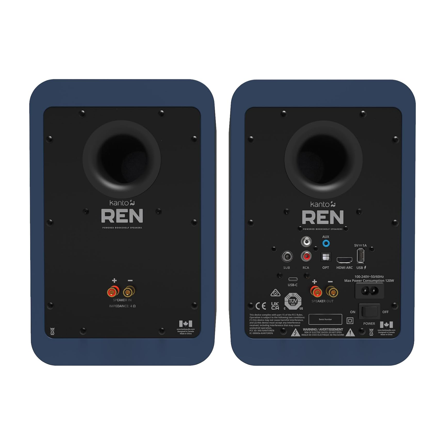 Kanto REN Powered Speaker with HDMI-ARC