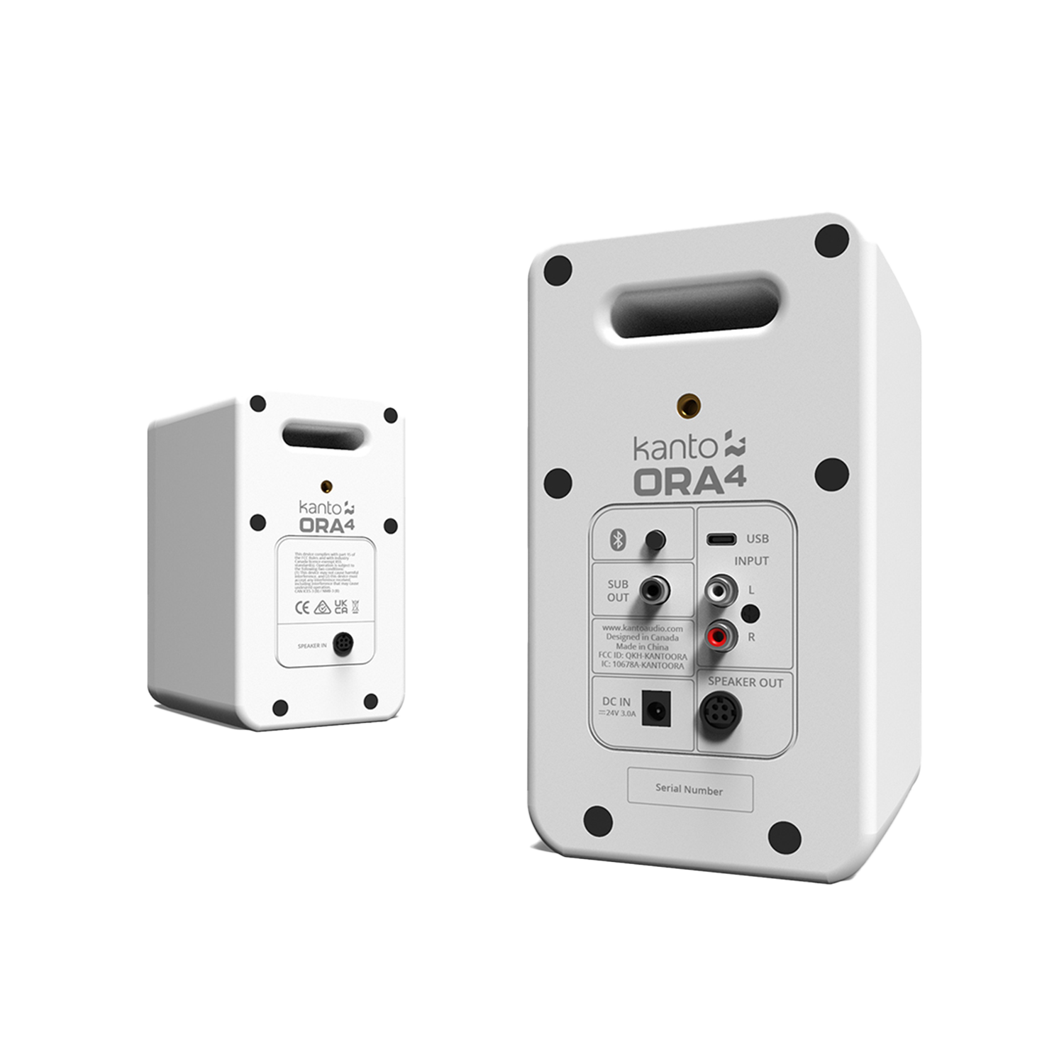 Kanto ORA4 140W Powered Reference Desktop Speakers with Bluetooth