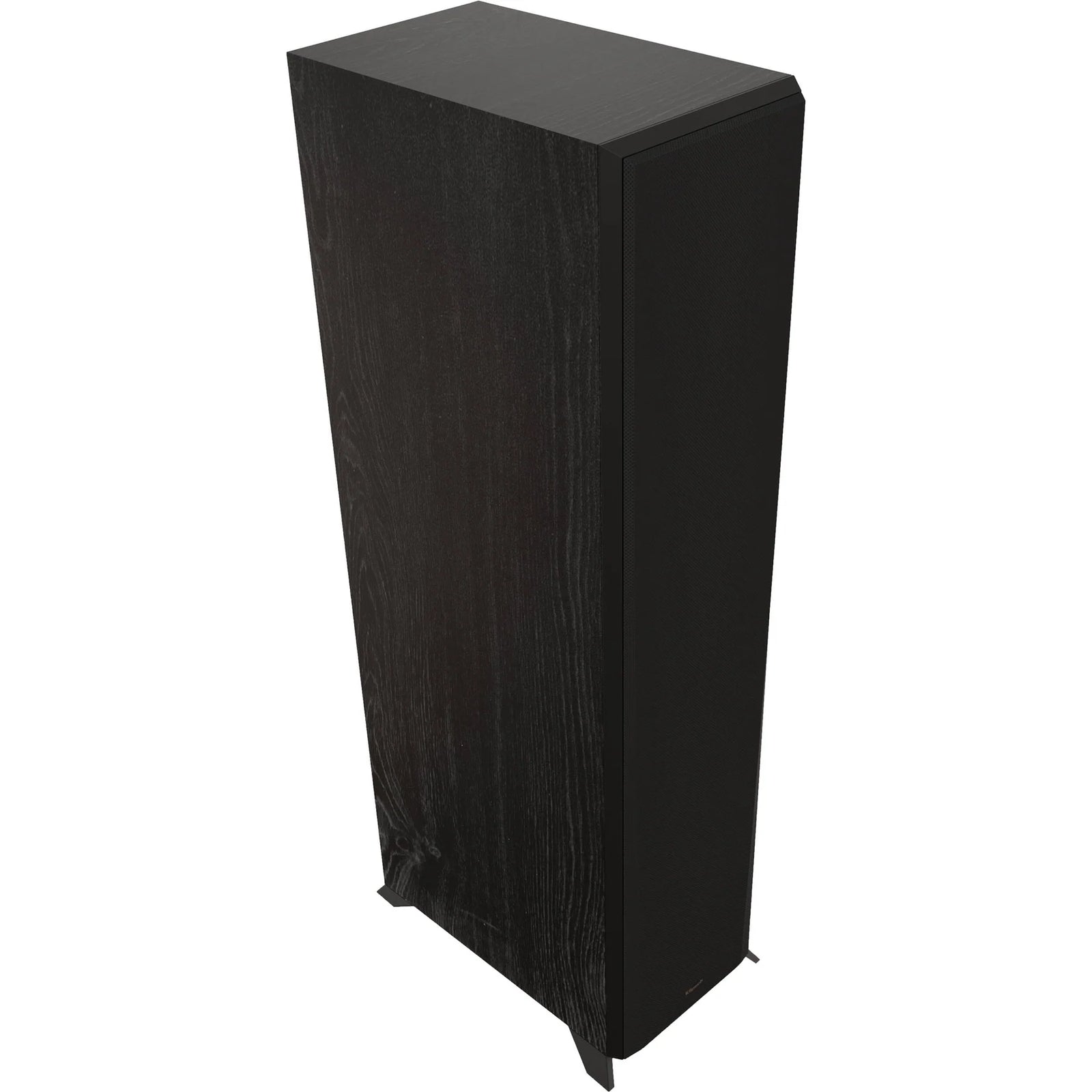 Klipsch RP-8000F floorstanding speaker featuring dual 8-inch copper-spun Cerametallic woofers and a 1-inch titanium tweeter with Tractrix horn.