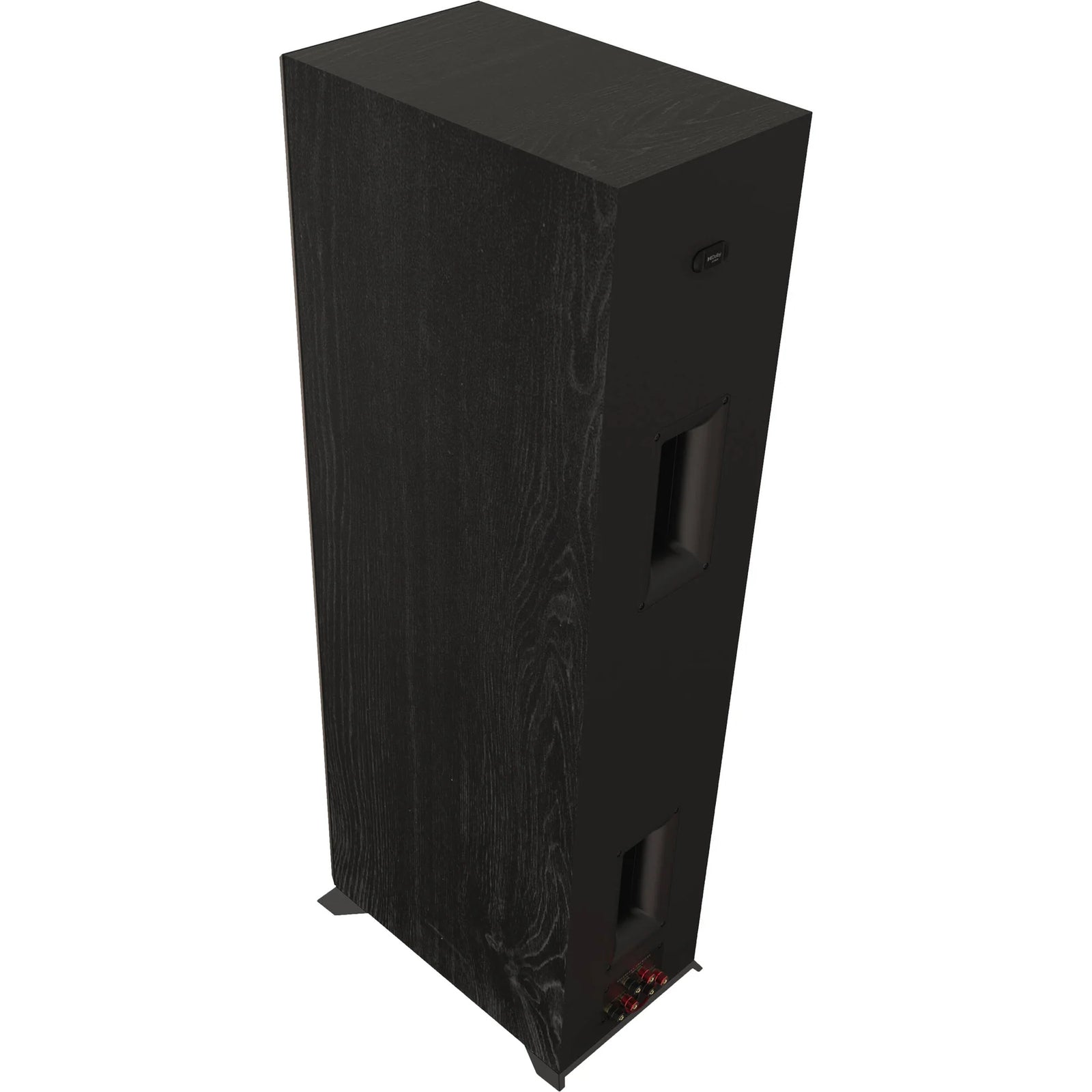 Klipsch RP-8000F floorstanding speaker featuring dual 8-inch copper-spun Cerametallic woofers and a 1-inch titanium tweeter with Tractrix horn.