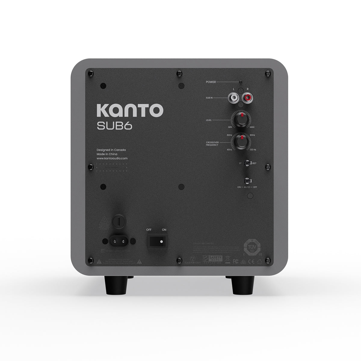 Kanto 6″ Sealed Powered Subwoofer