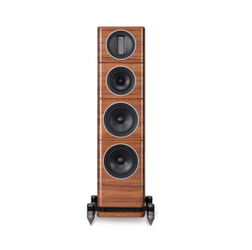 Elysian 3 From the top-of-the-line Elysian 4 and down through the series, the complete range has been the proud recipient of countless awards and honours to support its claim to be a boundary-pushing, price-point-defying example of luxurious loudspeakers. Developed in response to market demand, Elysian 3 brings all the magniﬁcence associated with its preceding sister models but oﬀers the 3-way conﬁguration and ﬂoor-standing design.