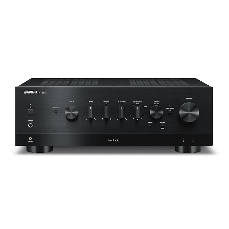 YAMAHA R-N800A NETWORK RECEIVER | VINYL SOUND The Yamaha R-N800A delivers music enjoyment with a modern HiFi style. It includes our original YPAO™ technology to create an ideal listening environment. From streaming services to high-resolution sound sources, you can immerse yourself in superb sound quality.