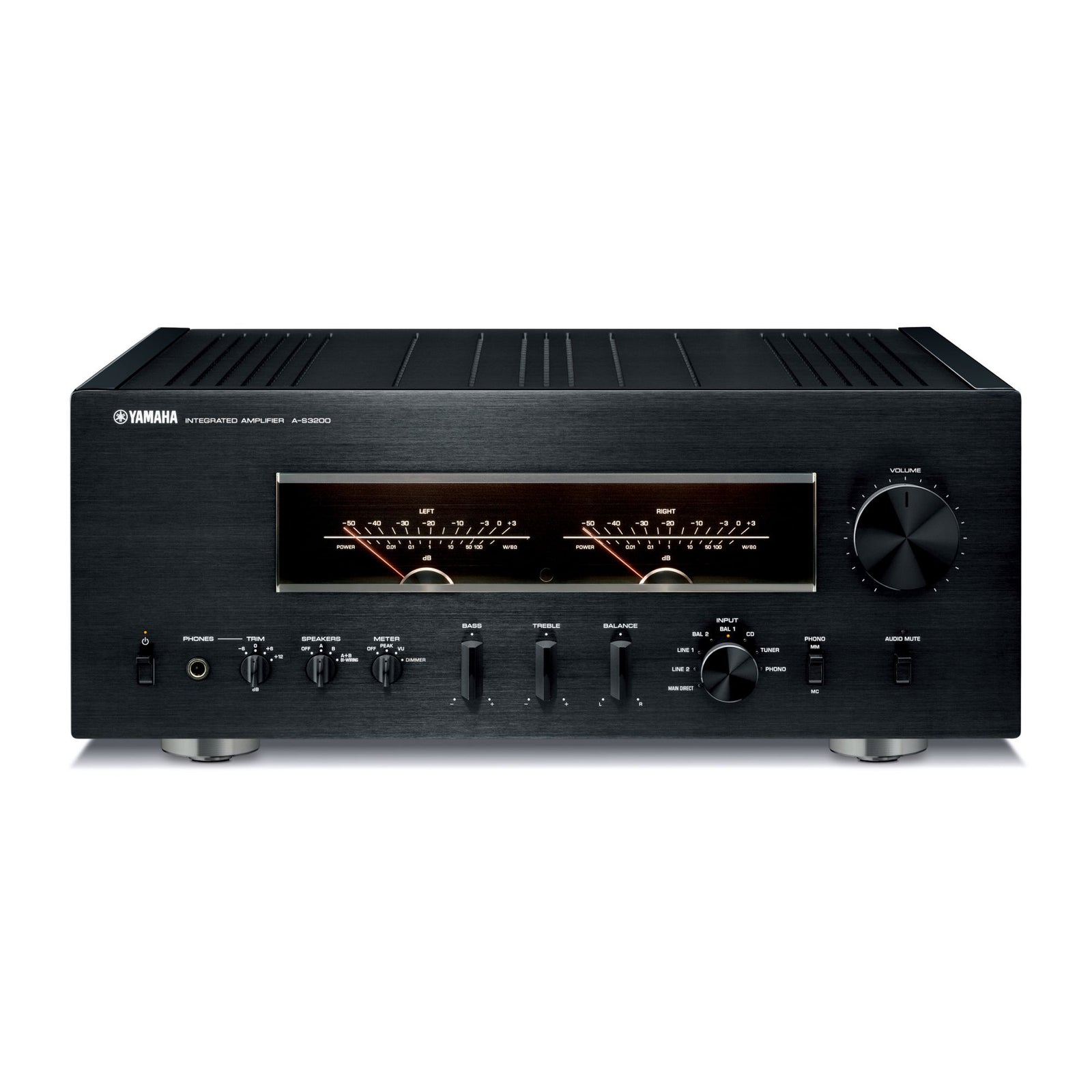 Yamaha A-S3200 - Integrated Amplifier In the unyielding pursuit of innovation and musicality, Yamaha is proud to present its flagship integrated amplifier – the A-S3200. Meticulously designed from the ground up