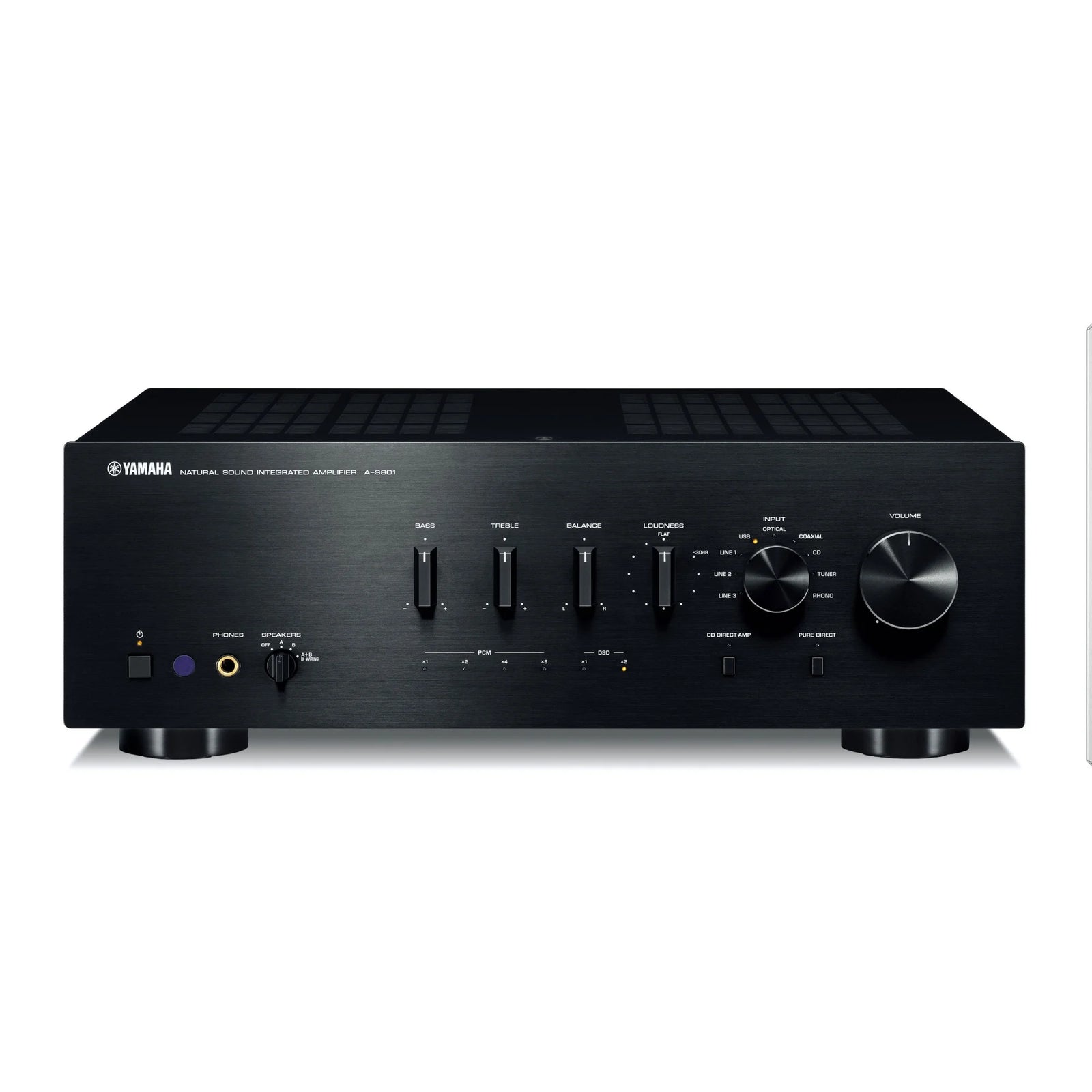 YAMAHA A-S801 - INTEGRATED AMPLIFIERS | VINYL SOUND With high sound quality ToP-ART circuitry and high stability construction, this integrated amplifier delivers superior musicality and powerful sound. And by incorporating advances like a USB DAC function, it fully supports the latest high-resolution sound formats.