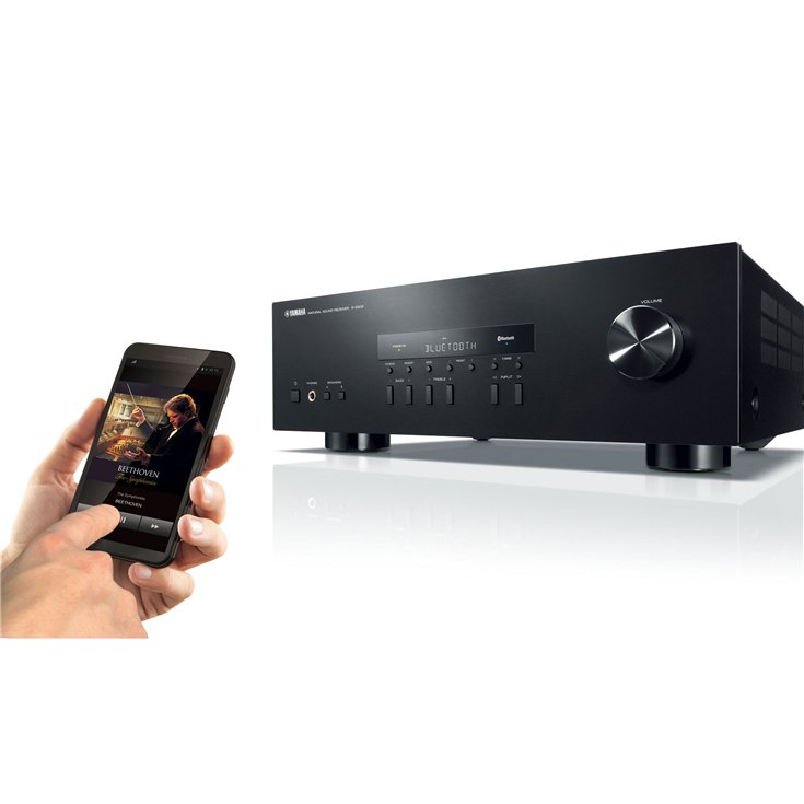 YAMAHA R-S202 - 2CH RECEIVERS | VINYL SOUND Hi-Fi Receiver featuring the outstanding sound quality and clean design that Yamaha is famous for. Bluetooth® compatibility provides instant wireless access to all the music on your smartphone or other devices. Yamaha high sound quality, created by rich experience and tradition, and high technological expertise Bluetooth®