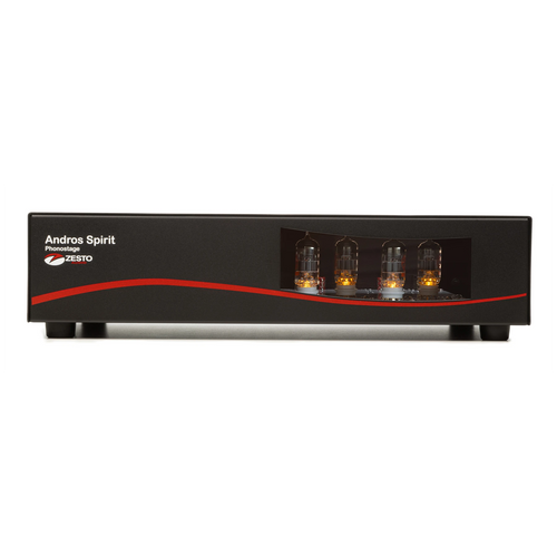 Zesto Audio Andros Spirit – Mm Or Mm/Mc Phono Stage | Vinyl Sound State of the Art Tube Designs for Music Lovers! Andros Spirit Phonostage One of the Few Zesto Audio is proud to be one of the only manufacturers to offer a 100% all-tube analog phonostage at this price point. You will receive the same quality and sonic excellence that you would expect from any Zesto product