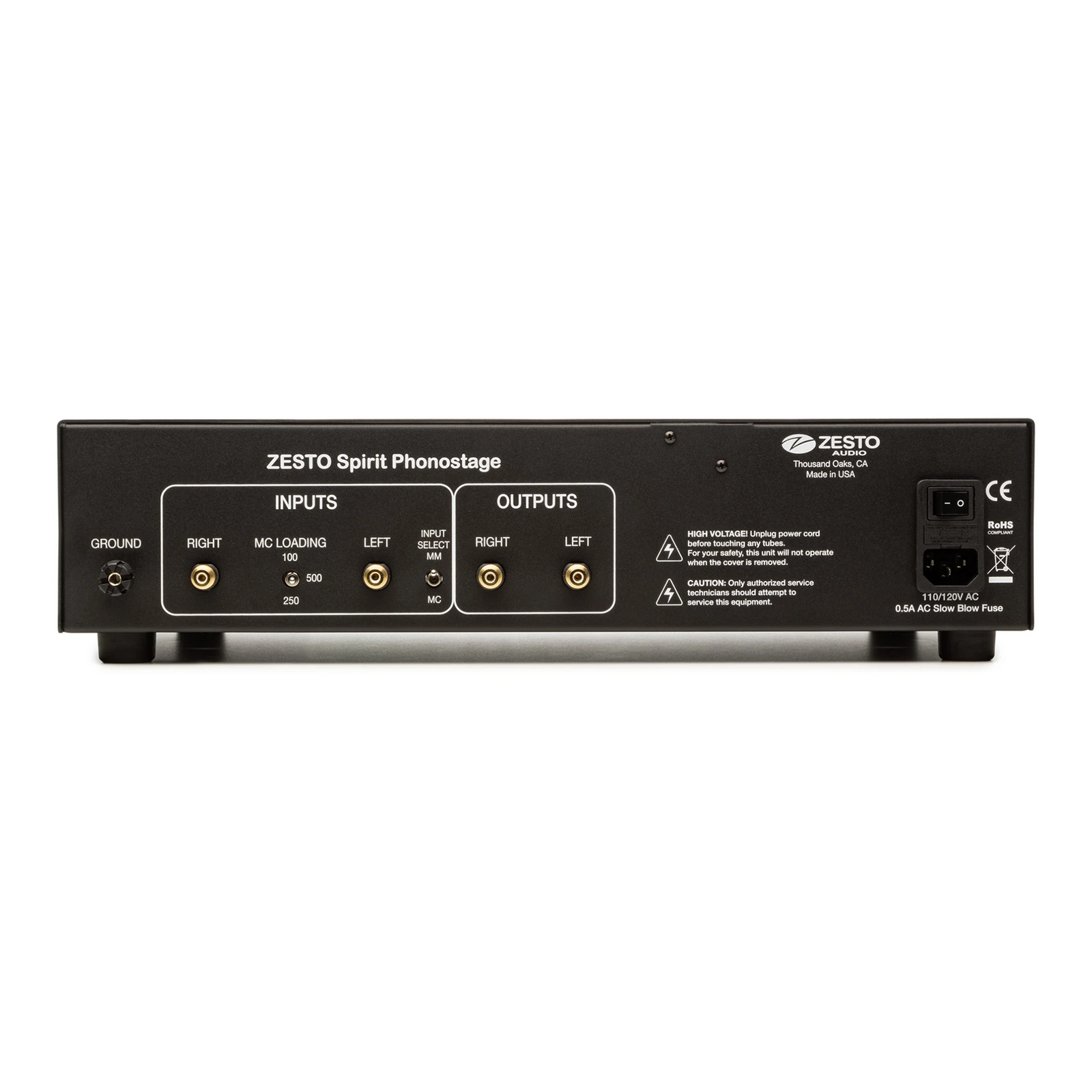 Zesto Audio Andros Spirit – Mm Or Mm/Mc Phono Stage | Vinyl Sound State of the Art Tube Designs for Music Lovers! Andros Spirit Phonostage One of the Few Zesto Audio is proud to be one of the only manufacturers to offer a 100% all-tube analog phonostage at this price point. You will receive the same quality and sonic excellence that you would expect from any Zesto product